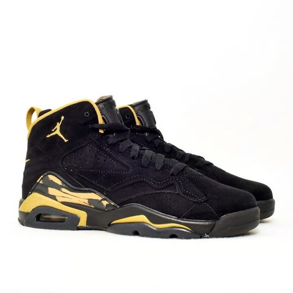 7Y/8.5w Nike Jordan Jumpman MVP Basketball Shoe Black Gold DZ5577-007 NEW main image 5